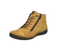 Josef Seibel Damen Schnürstiefeletten Fergey 67,Weite G (Normal),Wechselfußbett,kurzstiefel,uebergangsschuhe,senf,37 EU