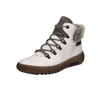 Josef Seibel Damen Schnürstiefeletten Maren 17,Weite G (Normal),Wechselfußbett,gefüttert,Boots,Stiefel,Bootee,Weiß (Weiss-Kombi),42 EU