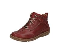 Josef Seibel Damen Schnürstiefeletten Neele 52,Weite G (Normal),Wechselfußbett,halbstiefel,Kurzstiefel,Hibiscus,37 EU