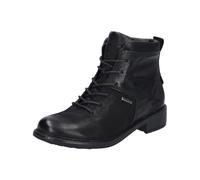 Josef Seibel Damen Schnürstiefeletten Selena 50,Weite G (Normal),Wechselfußbett,wasserdicht,schnürboots,Stiefel,schwarz,42 EU