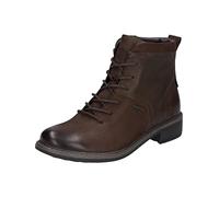 Josef Seibel Damen Schnürstiefeletten Selena 50,Weite G (Normal),Wechselfußbett,wasserdicht,uebergangsstiefel,Boots,Moro,38 EU