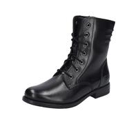 Josef Seibel Damen Schnürstiefeletten Simona 01,Weite G (Normal),Wechselfußbett,uebergangsstiefel,schnürboots,Boots,schwarz,39 EU