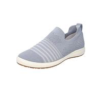 Josef Seibel Damen Slipper Caren 47,Weite G (Normal),Wechselfußbett,offener einschlupf,Halbschuhe,Slides,Schlupfschuhe,Blau (SkyBlue),40 EU