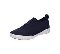 Josef Seibel Damen Slipper Sina 64,Weite G (Normal),Wechselfußbett,Halbschuhe,Slides,Schlupfschuhe,schluepfschuhe,Loafer,blau,37 EU