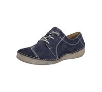 Josef Seibel Damen Sneaker Fergey 20,Weite G (Normal),Wechselfußbett,Halbschuhe,Freizeitschuhe,Schnuerschuhe,Ocean-Kombi,38 EU