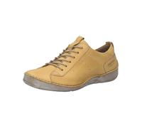 Josef Seibel Damen Sneaker Fergey.56,Weite G (Normal),Wechselfußbett,schnürer,Halbschuhe,Freizeitschuhe,Schnuerschuhe,Safran,41 EU