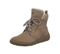 Josef Seibel Damen Sneaker Ruby.53,Weite G (Normal),Wechselfußbett,wasserdicht,Freizeitschuhe,Schnuerschuhe,Schnuerer,beige,40 EU