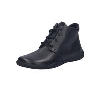 Josef Seibel Stiefelette Wynona 05 Damen Weite G Wechselfußbett mit Schnürung Schwarz Gr. 37