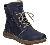 Josef Seibel Damen Schnürstiefeletten Conny 53,Weite G (Normal),Wechselfußbett,wasserdicht,halbstiefel,Kurzstiefel,Ocean,38 EU