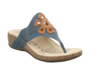 JOSEF SEIBEL Damen Zehentrenner Natalya 09 in jeans-kombi EU40