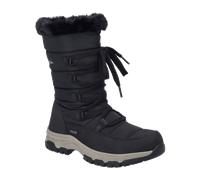 Josef Seibel Damen Winterstiefel Davos 51,Weite G (Normal),Wechselfußbett,wasserdicht,uebergangsschuhe,Winterboots,warm,schwarz,39 EU