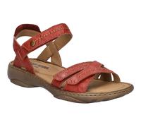 Josef Seibel Damen Riemchensandalen Debra 62, Frauen Sandalen,Weite G (Normal),Sommerschuhe,Freizeitschuhe,offene Schuhe,rot,41 EU