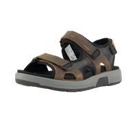 Sandale JOSEF SEIBEL "Emeric 06, espresso-kombi", Herren, Gr. 45, braun (espresso, kombi), Obermaterial: 100% Rindsleder Leather cow., Schuhe Sandale (75661618-45) espresso, kombi