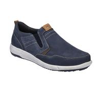 Josef Seibel Slipper Halbschuh Enrico 04 für Herren, Weite G, Wechselfußbett, Blau, Größe 40
