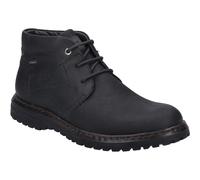Josef Seibel Herren Schnürstiefeletten Erroll 52,Weite G (Normal),Wechselfußbett,wasserdicht,schnürboots,Stiefel,schwarz,45 EU