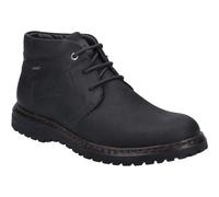 Josef Seibel Herren Schnürstiefeletten Erroll 52,Weite G (Normal),Wechselfußbett,wasserdicht,Booties,halbstiefel,schwarz,41 EU