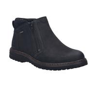 Stiefelette JOSEF SEIBEL "Erroll 63", Herren, Gr. 46, schwarz, Leder, casual, Schuhe, Winterstiefel, Chelseaboots mit Reißverschluss (49343859-46) schwarz
