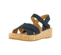 Josef Seibel Sandale Evita 03 Damen Flach 100% Rindsleder Blau Größe 39