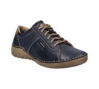 Josef Seibel Damen Low-Top Sneaker Felicia 02,Weite G (Normal),Wechselfußbett,straßenschuhe,Strassenschuhe,Ocean-Kombi,37 EU