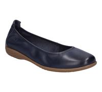 Josef Seibel Damen Klassische Ballerinas Fenja 01,Weite G (Normal),Sommerschuhe,ballerina-Schuhe,Ballett-Schuhe,flach,indigo,44 EU