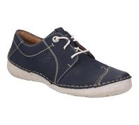 Josef Seibel Damen Sneaker Fergey 20,Weite G (Normal),Wechselfußbett,Schnuerer,straßenschuhe,Strassenschuhe,Ocean-Kombi,39 EU