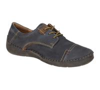 Josef Seibel Damen Schnürschuhe Fergey 41 – Wechselfußbett, Weite G – Dunkelblau Größe 39