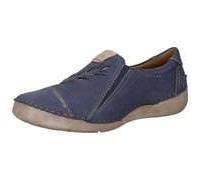 Slipper JOSEF SEIBEL "Fergey 42, shark", Damen, Gr. 37, grau (shark), Obermaterial: 100% Rindsleder Leather cow., Schuhe Slipper (23835708-37) shark