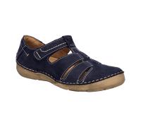 Josef Seibel Fergey 59 Schuhe Slipper blau Klett - Größe 41