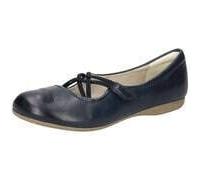 Josef Seibel Damen Geschlossene Ballerinas Fiona 39 (87239) Blau (Ocean 530) Größe 43