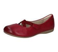 Ballerina JOSEF SEIBEL "Fiona 39, berry", Damen, Gr. 39, rot (berry), Obermaterial: 100% Rindsleder Leather cow., Schuhe Ballerina (83426922-39) berry