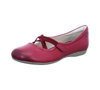 Ballerina JOSEF SEIBEL "Fiona 39, berry", Damen, Gr. 40, rot (berry), Obermaterial: 100% Rindsleder Leather cow., Schuhe Ballerina (83426922-40) berry