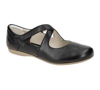 Josef Seibel Damen Klassische Ballerinas Fiona 72,Weite G (Normal),Ballerina-Schuhe,Ballett-Schuhe,Ballet-Flats,flach,schwarz,40 EU