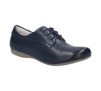 Josef Seibel Damen Sneaker Fiona.84, Frauen Schnürschuhe,Weite G (Normal),Schnuerung,lace-up Shoes,schnürer,Halbschuhe,Ocean,38 EU