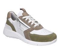 Josef Seibel Damen Low-Top Sneaker Giulietta 03,Weite G (Normal),Wechselfußbett,Strassenschuhe,Sportschuhe,Weiss-Multi,38 EU