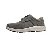 Josef Seibel Herren Sneaker Giuseppe 04 – Weite G (Normal), Wechselfußbett, Schnürung – Asphalt 42