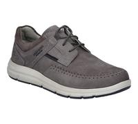 Josef Seibel Herren Sneaker Giuseppe 04,Weite G (Normal),Wechselfußbett,schnürschuhe,schnürer,Halbschuhe,Schnuerer,Asphalt,43 EU
