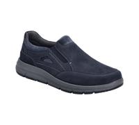 Josef Seibel Herren Slipper Giuseppe 09 – Indigo – Rindsleder, Wechselfußbett – Größe 46
