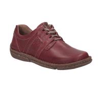 Josef Seibel Schnürschuh Neele 44 Leder Komfort Wechselfußbett Damen Bordeaux Gr. 38