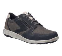 Josef Seibel Sneaker Enrico 20 Herren Leder/Veloursleder Asphalt-Multi Gr. 40 Weite G