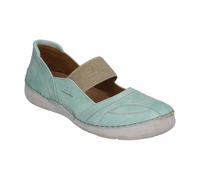 Josef Seibel Damen Riemchenballerinas Fergey 89,Weite G (Normal),Wechselfußbett,spangenballerinas,Mary-Jane,Ballerinen,Grün (Mint),37 EU