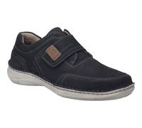 Josef Seibel Herren Kletthalbschuhe New Anvers 83,Weite K (Extra weit),Wechselfußbett,Freizeitschuhe,Klettverschluss,dunkelblau,42 EU