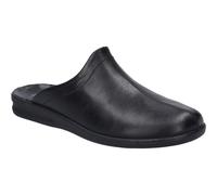 Josef Seibel Herren Pantoffeln Belfort 450, Männer Hausschuhe,Weite G (Normal),schlapfen,drinnen,daheim,zuhause,bequem,schwarz,46 EU