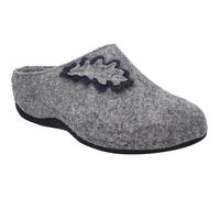 Josef Seibel Damen Pantoffeln Cholet 05,Weite H (Weit),Wechselfußbett,hauslatsch,hofschuh,pantine,treter,finken,schlapen,grau,40 EU