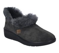 Josef Seibel Damen Pantoffeln Tara 03, Frauen Hausschuhe,Weite H (Weit),hausschlappen,hauslatsch,hofschuh,pantine,anthrazit,39 EU