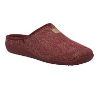 Hausschuh JOSEF SEIBEL "Vinny 01, bordeaux-kombi", Damen, Gr. 43, rot (bordeaux, kombi), Obermaterial: 80% Rindsleder Leather cow. 20% Textilmaterial TEXMAT., Schuhe Hausschuh (83842869-43) bordeaux,