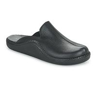 Josef Seibel Herren Pantoffeln Monaco 202 G, Männer Hausschuhe,Weite H (Weit),schluepfschuhe,Slides,Slip-ons,Puschen,schwarz,40 EU