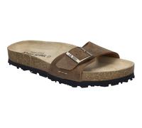 Josef Seibel Damen Pantoletten Hermine 03, Frauen Slipper,Weite G (Normal),Sandalen,Freizeitschuhe,Schlupfschuhe,slides,braun,38 EU