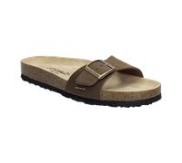 Josef Seibel Damen Pantoletten Hermine 03, Frauen Slipper,Weite G (Normal),Sandalen,Freizeitschuhe,Schlupfschuhe,slides,braun,38 EU