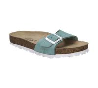 Josef Seibel Damen Sandaletten Hermine 03, Frauen Sandalen,Weite G (Normal),Sommersandalen,bequem,flach,Sommerschuhe,Mint-Kombi,38 EU