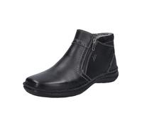 Josef Seibel Herren Ankle Boots New Anvers 04,Weite K (Extra weit),Wechselfußbett,Bootee,Booties,halbstiefel,schwarz,40 EU